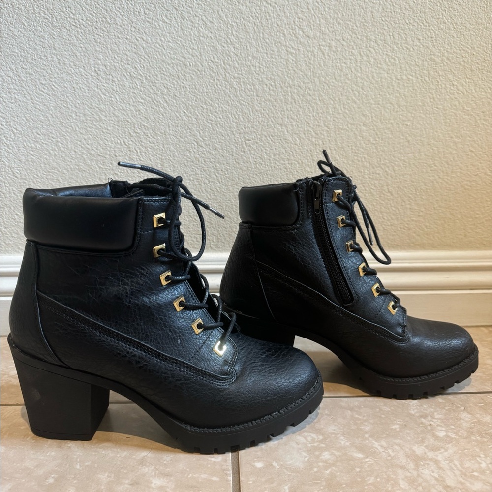 Zigi Soho Black Heel Ankle Boots